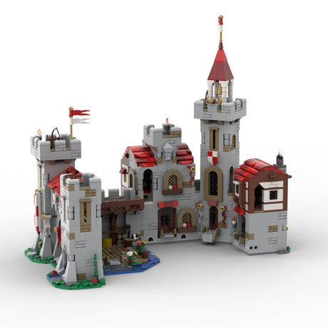 MOC - 176629 River Castle, Royal Knights Klemmbausteine - LesDiy - Klemmbausteine