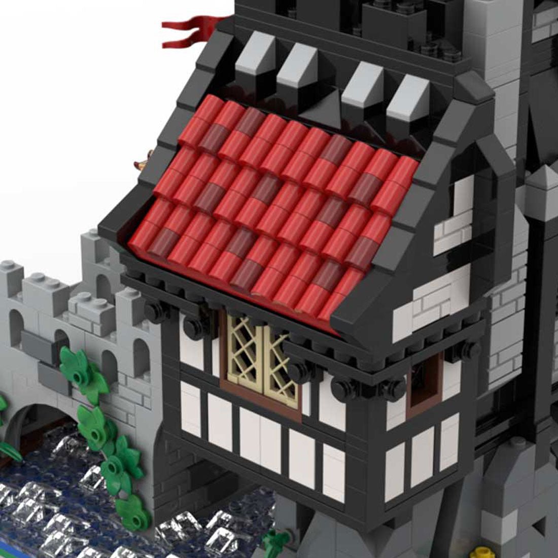 MOC - 177039 Wolfpack River Fort Klemmbausteine - LesDiy - Klemmbausteine