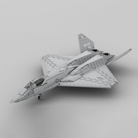 MOC - 177282 YF - 23 Grey Ghost & Black Widow II 1:35 Scale Klemmbausteine - LesDiy - Klemmbausteine