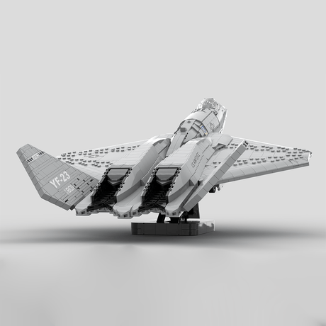 MOC - 177282 YF - 23 Grey Ghost & Black Widow II 1:35 Scale Klemmbausteine - LesDiy - Klemmbausteine