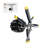 MOC - 178855+MOC - 178952 XR - 7755 - 3 36 - Cylinder Piston Aviation Engine Klemmbausteine - LesDiy - Klemmbausteine