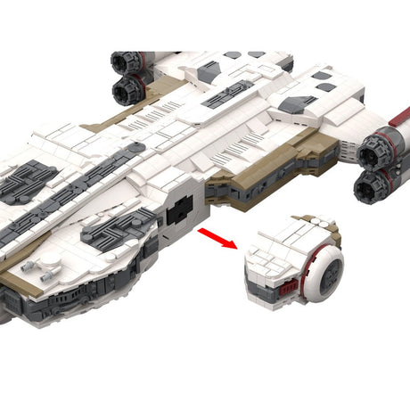 MOC-178872 The Bad Batch - The Remora Klemmbausteine-LesDiy-Klemmbausteine