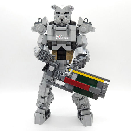 MOC - 182180 Fallout: BoS T - 60 Power Armor Klemmbausteine - LesDiy - Klemmbausteine