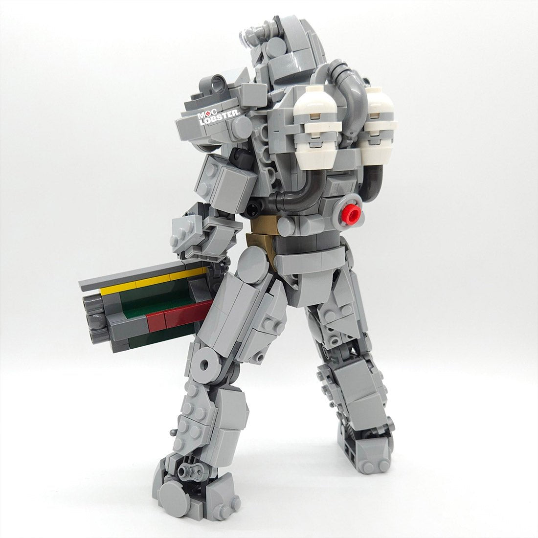MOC - 182180 Fallout: BoS T - 60 Power Armor Klemmbausteine - LesDiy - Klemmbausteine