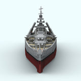 MOC - 183933 Bismarck - The pride of the Kriegsmarine (1941) 1:200 Klemmbausteine - LesDiy - Klemmbausteine