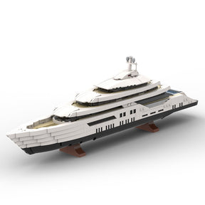 MOC - 185088 Luxury Yacht Klemmbausteine (Mini Scale) - LesDiy - Klemmbausteine