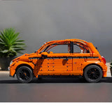 MOC - 185474 1/8 Scale Fiat 500c Klemmbausteine - LesDiy - Klemmbausteine