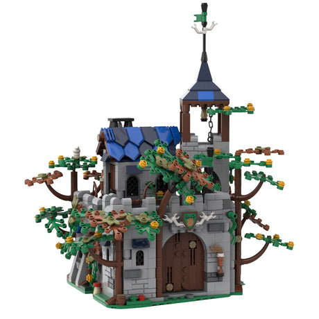 MOC - 185913 Castle Forest - Forestmens Klemmbausteine - LesDiy - Klemmbausteine