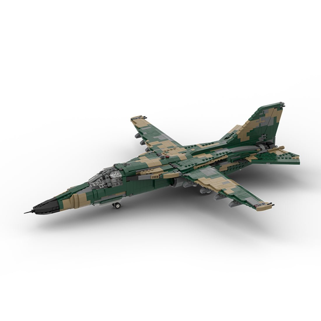 MOC - 186349 F - 111 Aardvark - 1:35 Scale Klemmbausteine - LesDiy - Klemmbausteine