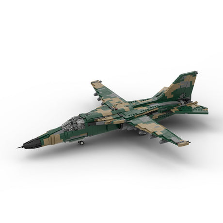 MOC - 186349 F - 111 Aardvark - 1:35 Scale Klemmbausteine - LesDiy - Klemmbausteine