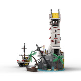 MOC - 186870 Crimson Cove Tower Klemmbausteine - LesDiy - Klemmbausteine