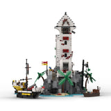 MOC - 186870 Crimson Cove Tower Klemmbausteine - LesDiy - Klemmbausteine