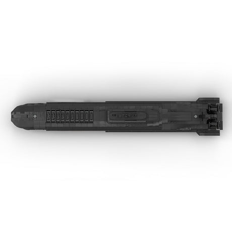 MOC - 186954 Nuclear Submarine TYPHOON | Project 941 Акула - 1:300 Scale Klemmbausteine - LesDiy - Klemmbausteine