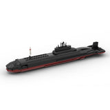 MOC - 186954 Nuclear Submarine TYPHOON | Project 941 Акула - 1:300 Scale Klemmbausteine - LesDiy - Klemmbausteine