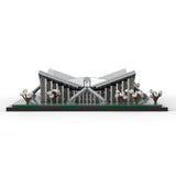 MOC - 187425 Hyparschale, Magdeburg, Germany Klemmbausteine - LesDiy - Klemmbausteine