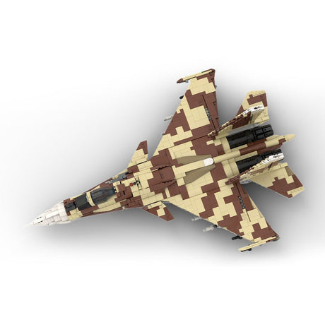 MOC - 188968 Sukhoi SU - 37 TERMINATOR - 1:34 Scale (v2) Klemmbausteine - LesDiy - Klemmbausteine