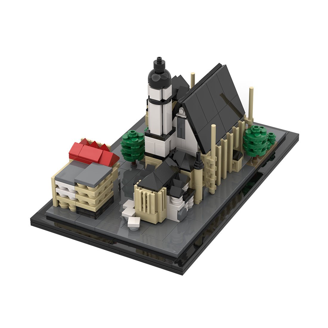 MOC - 189252 St. Thomas Church, Leipzig, Germany Klemmbausteine - LesDiy - Klemmbausteine