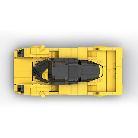 MOC - 189494 Porsche Dauer 962 Klemmbausteine - LesDiyproduct_type##
