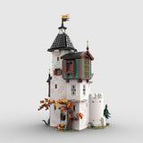 MOC - 189672 White tower Klemmbausteine - LesDiy - Klemmbausteine