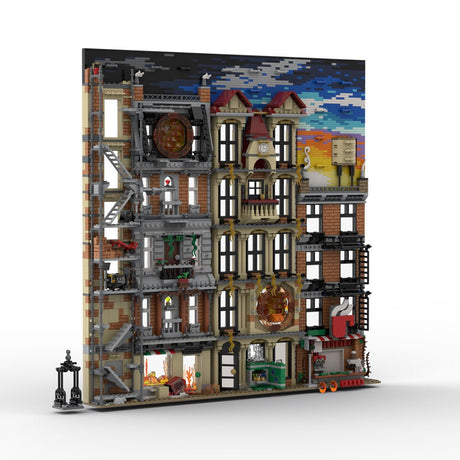 MOC - 190486 MARVEL IKEA frame Sannahed 50x50 cm Klemmbausteine - LesDiy - Klemmbausteine