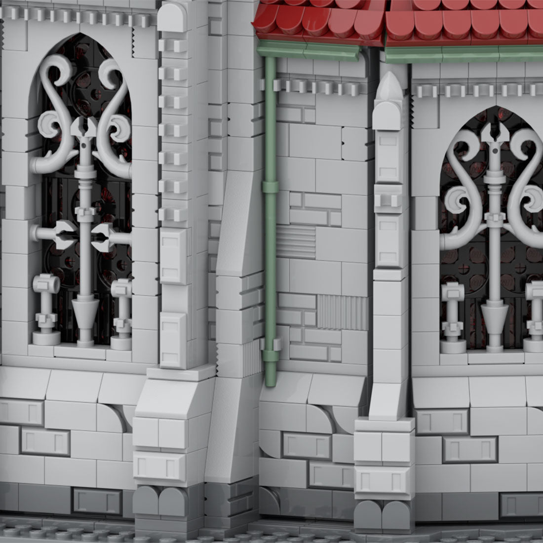 MOC - 191002 Church Klemmbausteine - LesDiy - Klemmbausteine