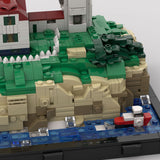 MOC - 191211 Cape Neddick Lighthouse (Nubble Light) Klemmbausteine - LesDiy - Klemmbausteine
