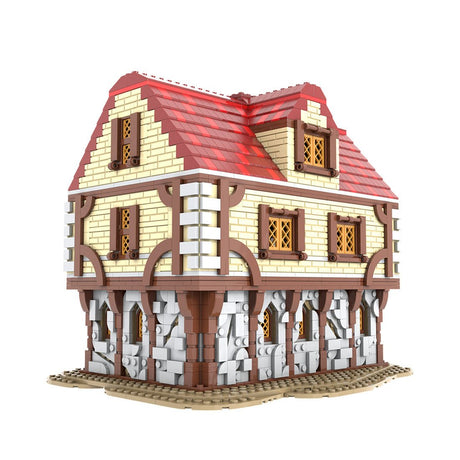 MOC-192313 Medieval inn Klemmbausteine-LesDiy-Klemmbausteine