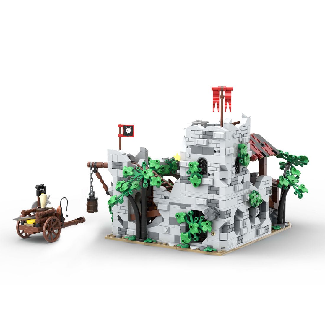MOC - 193205 Wolfpack Den Klemmbausteine - LesDiy - Klemmbausteine