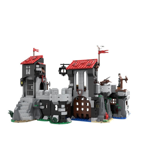 MOC - 193275 Castle Wolfstone Klemmbausteine - LesDiy - Klemmbausteine