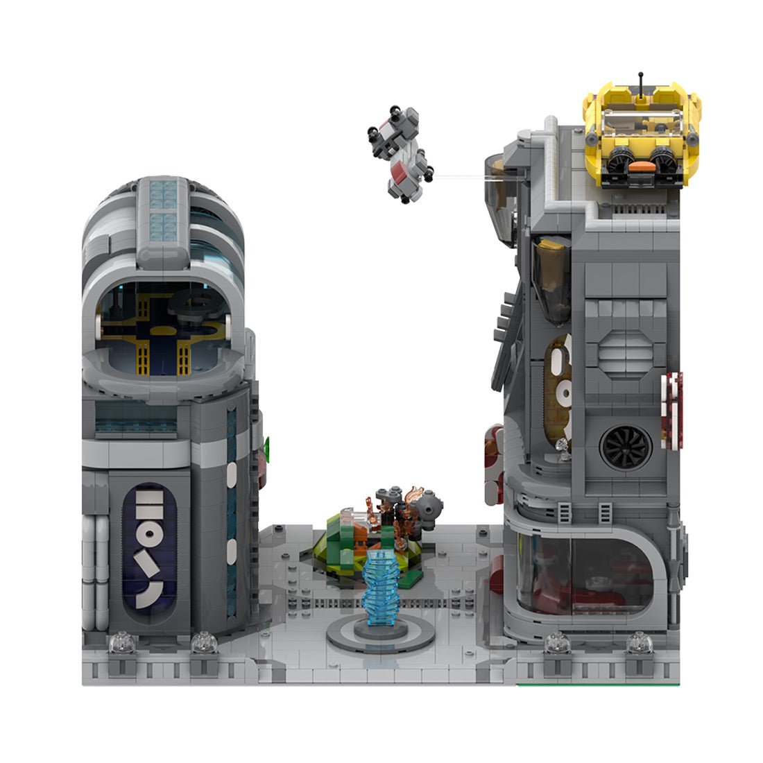 MOC - 193365 Coruscant Uscru Entertainment District Modular Klemmbausteine - LesDiy - Klemmbausteine