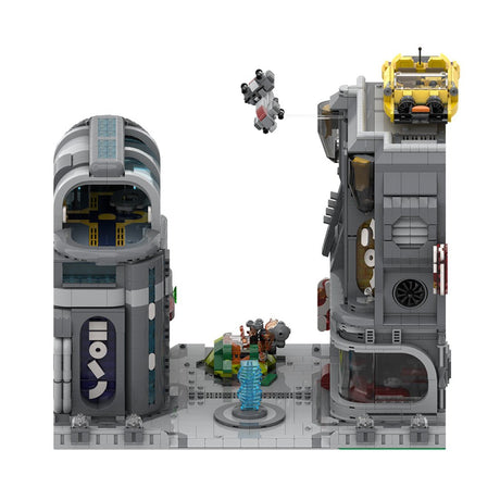 MOC - 193365 Coruscant Uscru Entertainment District Modular Klemmbausteine - LesDiy - Klemmbausteine