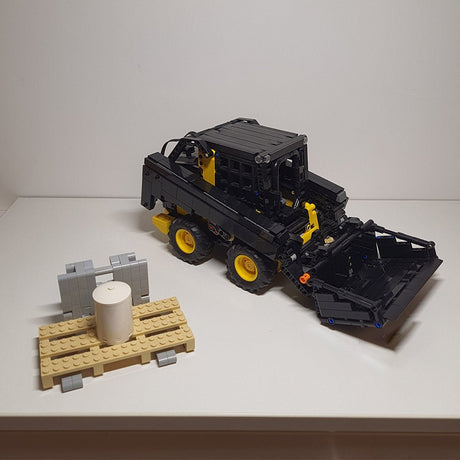 MOC - 194001 John Deere Skid Steer Loader 332G Klemmbausteine - LesDiy - Klemmbausteine
