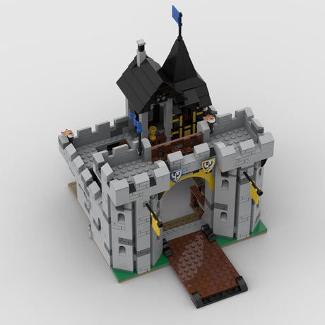 MOC - 194959 Black Falcons Fortress Klemmbausteine - LesDiy - Klemmbausteine