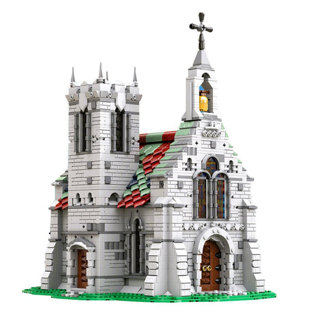 MOC - 198172 The Old Church Klemmbausteine - LesDiy - Klemmbausteine