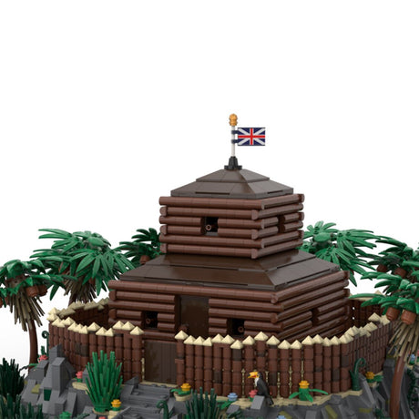MOC - 200180 Treasure Island: The Stockade Klemmbausteine - LesDiy - Klemmbausteine