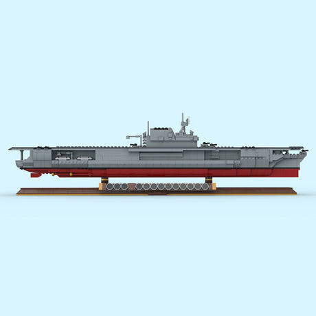 MOC - 200533 USS Enterprise CV - 6 Klemmbausteine - LesDiy - Klemmbausteine
