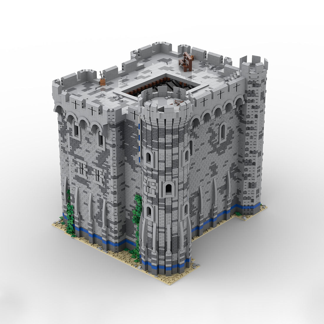 MOC - 201635 Age of Empires - Castle (Western European) Klemmbausteine - LesDiy - Klemmbausteine