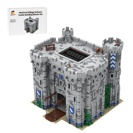MOC - 201635 Age of Empires - Castle (Western European) Klemmbausteine - LesDiy - Klemmbausteine