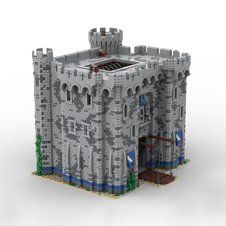 MOC - 201635 Age of Empires - Castle (Western European) Klemmbausteine - LesDiy - Klemmbausteine