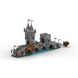 MOC - 201812 Medieval River Crossing Klemmbausteine - LesDiy - Klemmbausteine
