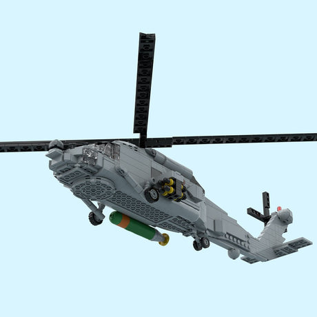 MOC - 204867 MH - 60R Seahawk Klemmbausteine - LesDiy - Klemmbausteine