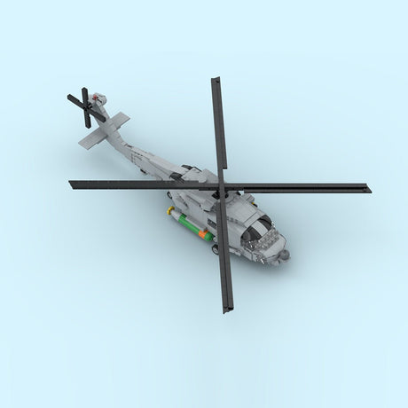 MOC - 204867 MH - 60R Seahawk Klemmbausteine - LesDiy - Klemmbausteine