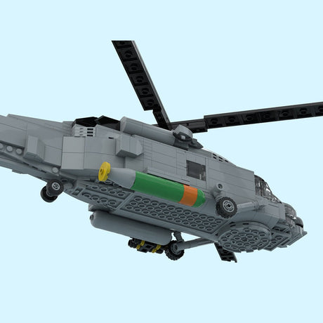 MOC - 204867 MH - 60R Seahawk Klemmbausteine - LesDiy - Klemmbausteine