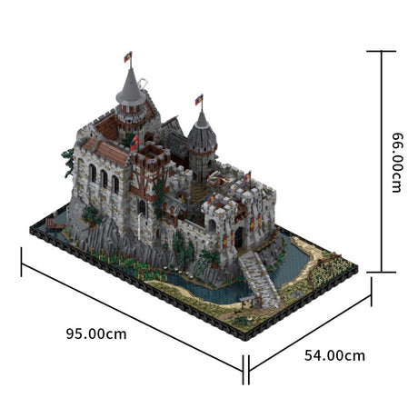 MOC - 206892 Medieval Castle Klemmbausteine - LesDiy - Klemmbausteine