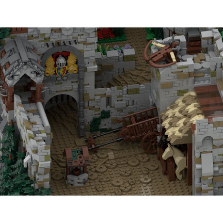 MOC - 206892 Medieval Castle Klemmbausteine - LesDiy - Klemmbausteine