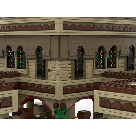 MOC - 206982 Age of Empires - Town Center (Middle Eastern) Klemmbausteine - LesDiy - Klemmbausteine