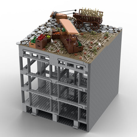 MOC - 208000 D4 Castle Hohengeroldseck Klemmbausteine - LesDiy - Klemmbausteine
