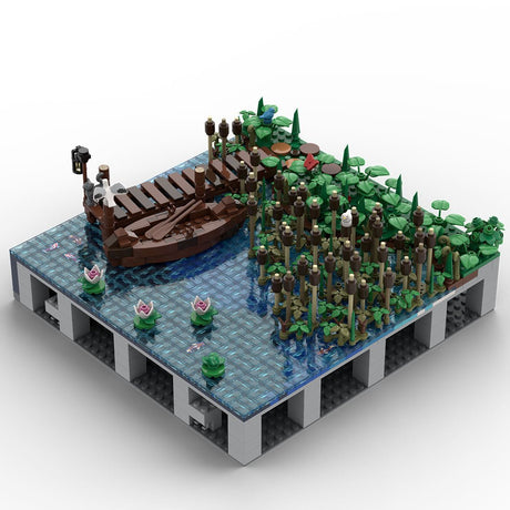 MOC - 208009 A10 Castle Hohengeroldseck Klemmbausteine - LesDiy - Klemmbausteine