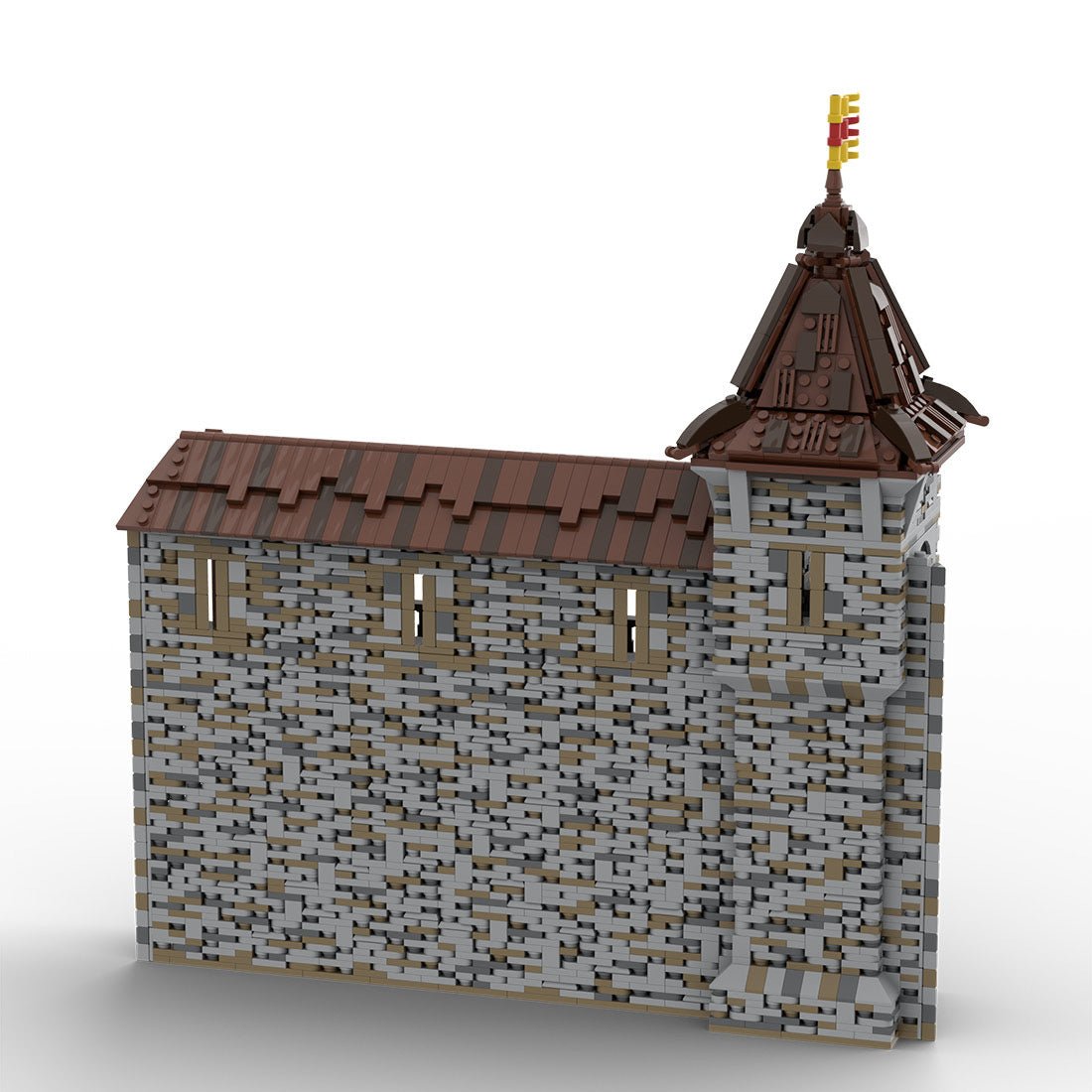 MOC - 208137 Building 07 Castle Hohengeroldseck Klemmbausteine - LesDiy - Klemmbausteine