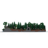 MOC - 208147 Landscape Expansion 1 Klemmbausteine - MOC - 207737 Castle Hohengeroldseck - LesDiy - Klemmbausteine
